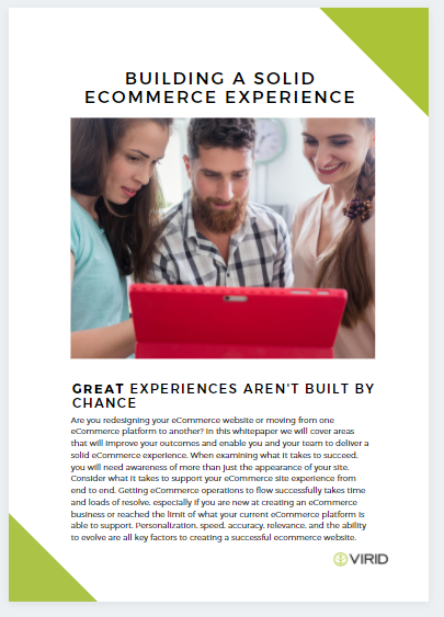 building ecommerce experience preview