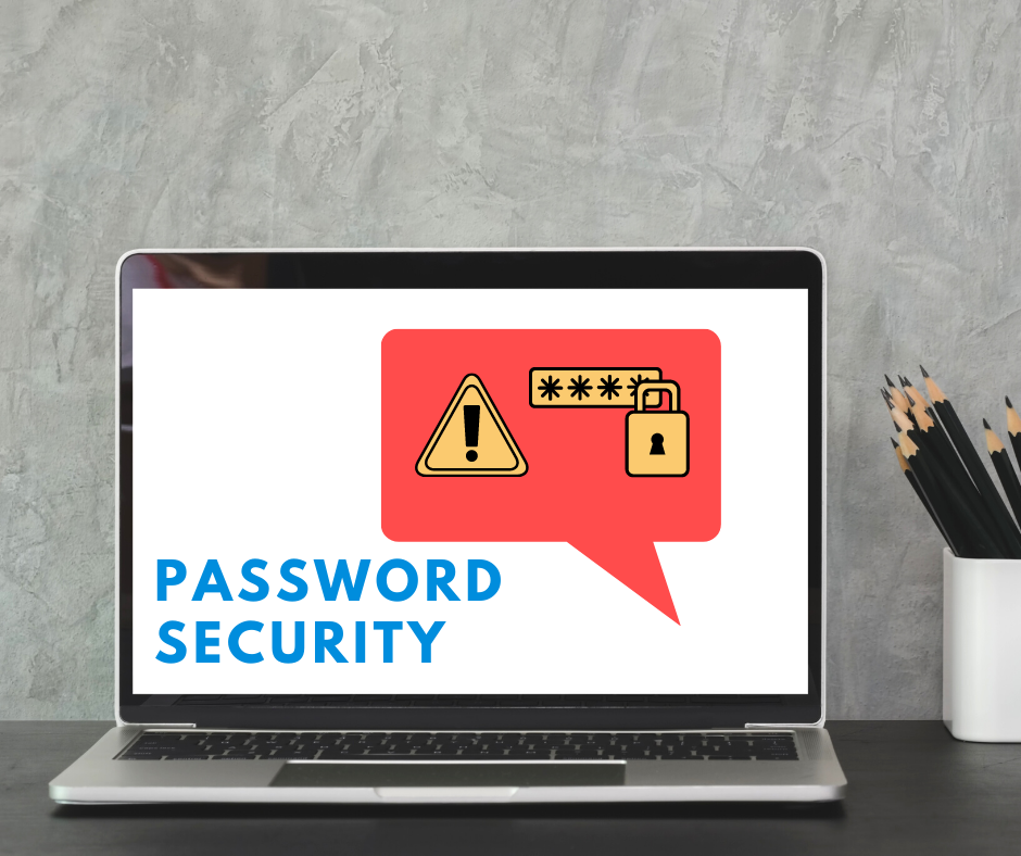 Password security lock graphic