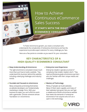 How to Achieve Continuous eCommerce Sales Success